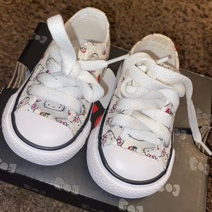 Infant Hello Kitty shoes converse